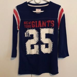 Giants, pink top
